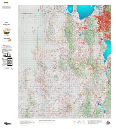 UT West Desert Riverbed 244 Topo Preview 1