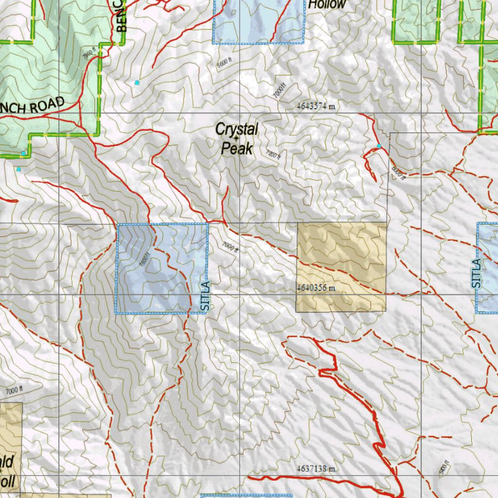 UT Box Elder Snowville 27 Hybrid Elk Map by Utah HuntData LLC | Avenza Maps