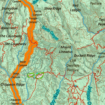 UT San Juan Abajo Mtns 618 Land Ownership Hybrid Preview 2