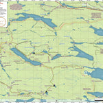 Maine AT Trail Map #14: Nahmakanta & Debsconeag Preview 1
