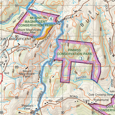 Heysen Trail map 1d - Mount Cone to Kuitpo Forest Preview 3