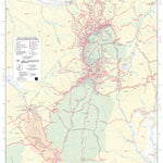 AMC White Mountains Trail Map 1: Presidential Range Preview 1
