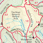 AMC White Mountains Trail Map 3: Crawford Notch-Sandwich Range Preview 3