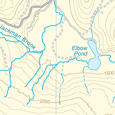 AMC White Mountains Trail Map 4: Moosilauke-Kinsman Ridge Preview 2