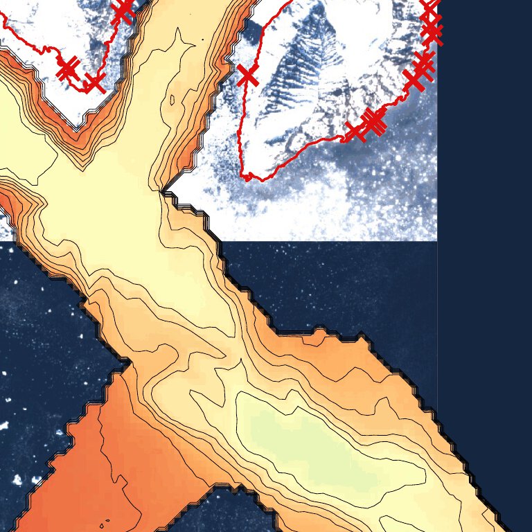Tasiilap Karra - Kap Gustav Holm East Greenland bathymetry Map by ...