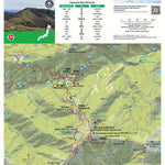 Tsurugi-san 剣山 Hiking Map (Shikoku, Japan) 1:20,000 Preview 1