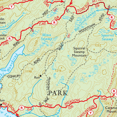 Harriman-Bear Mountain (South - Map 118) : 2023 : Trail Conference Preview 2