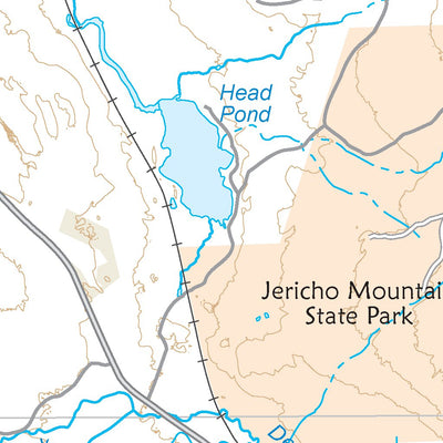 AMC White Mountains Trail Map 6: North Country-Mahoosuc Range Preview 2