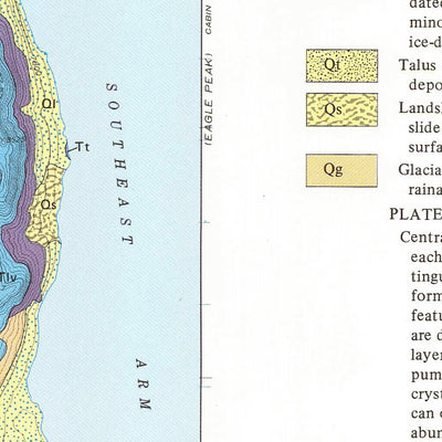 Geologic map of the Frank Island quadrangle, Yellowstone National Park, Wyoming Preview 2