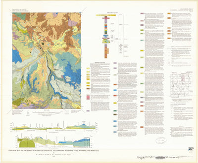 Geologic map of the Tower Junction quadrangle, Yellowstone National Park, Wyoming and Montana Preview 1