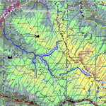 3 Map Geologic Bundle for Colorado: (1) Geology, (2) Public lands, (3) Exploration/sightseeing Preview 2