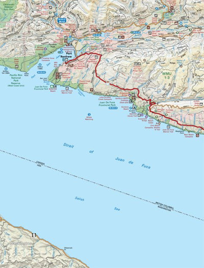 VIBC02 Port Renfrew - Vancouver Island BC Topo Preview 1