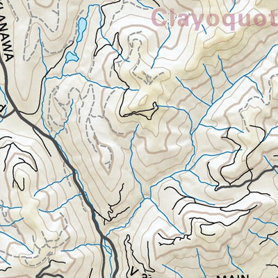 VIBC07 Bamfield - Vancouver Island BC Topo Preview 3