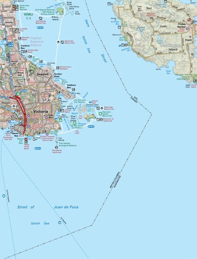 VIBC05 Victoria - Vancouver Island BC Topo Preview 1