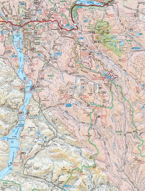 VIBC17 Port Alberni - Vancouver Island BC Topo Preview 1