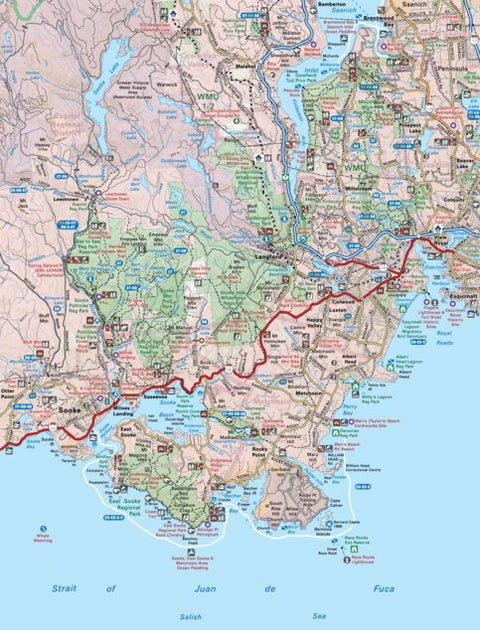 VIBC04 Sooke - Vancouver Island BC Topo Preview 1