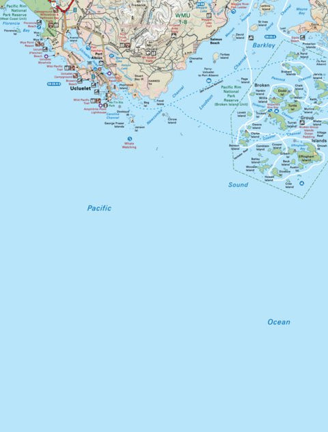 VIBC06 Ucluelet - Vancouver Island BC Topo Preview 1
