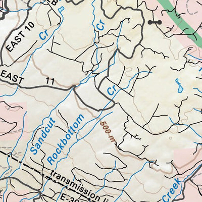 VIBC03 Jordan River - Vancouver Island BC Topo Preview 2