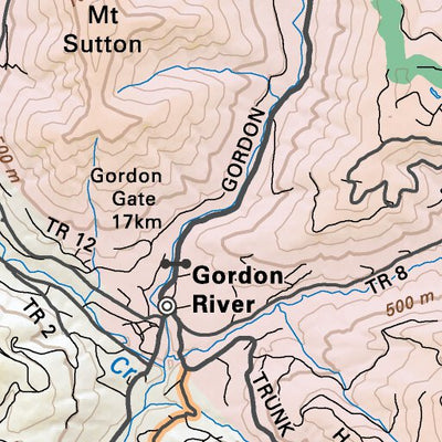 VIBC09 Cowichan Lake - Vancouver Island BC Topo Preview 2