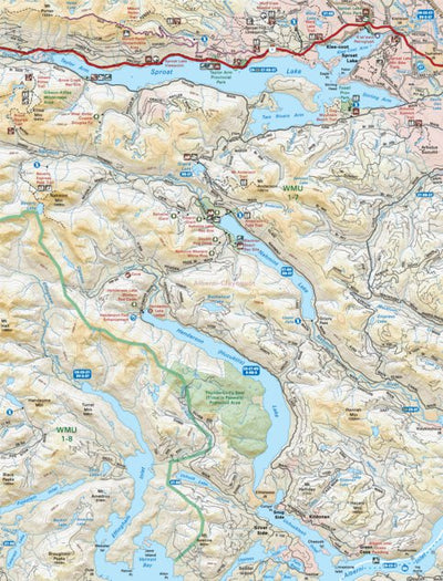 VIBC16 Sproat Lake - Vancouver Island BC Topo Preview 1