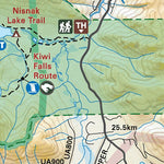 VIBC40 Schoen Lake Provincial Park - Vancouver Island BC Topo Preview 2