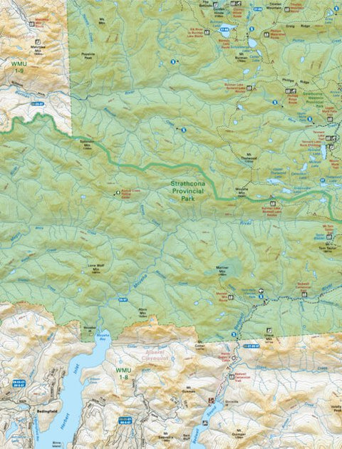 VIBC24 Moyeha River - Vancouver Island BC Topo Preview 1