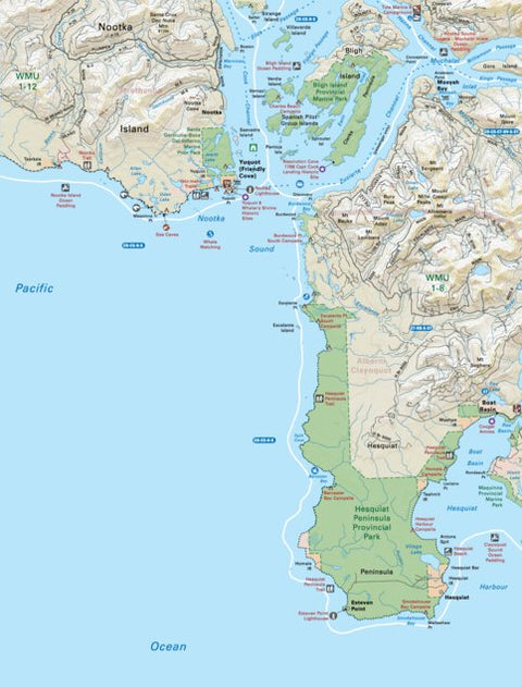 VIBC22 Friendly Cove - Vancouver Island BC Topo Preview 1