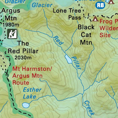 VIBC25 Della Falls - Vancouver Island BC Topo Preview 3