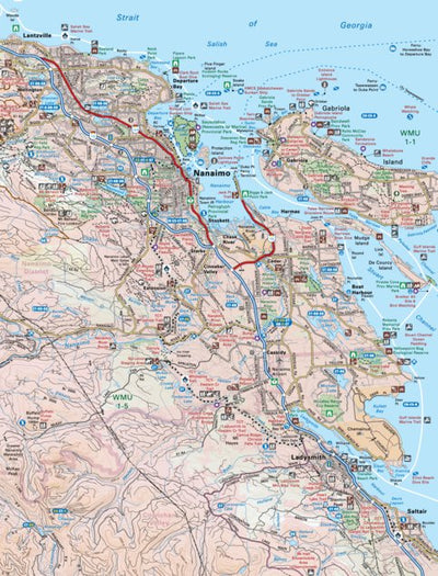 VIBC19 Nanaimo - Vancouver Island BC Topo Preview 1