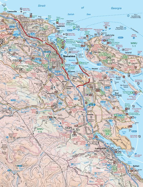 VIBC19 Nanaimo - Vancouver Island BC Topo Preview 1