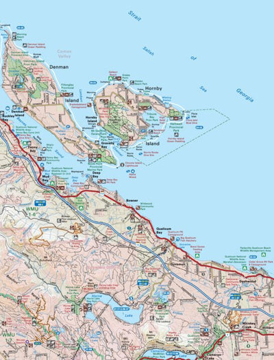 VIBC27 Hornby Island - Vancouver Island BC Topo Preview 1