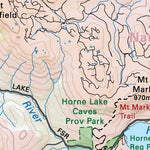 VIBC27 Hornby Island - Vancouver Island BC Topo Preview 3