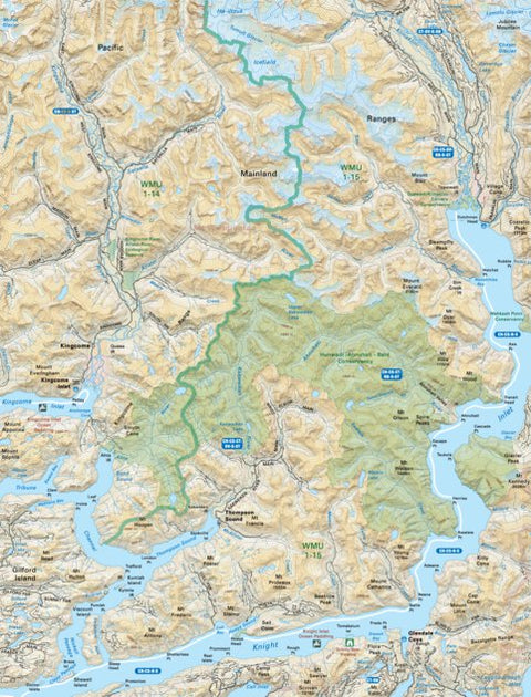 VIBC59 Kingcome - Vancouver Island BC Topo Preview 1