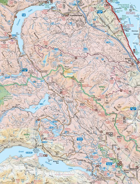 VIBC26 Cumberland - Vancouver Island BC Topo Preview 1