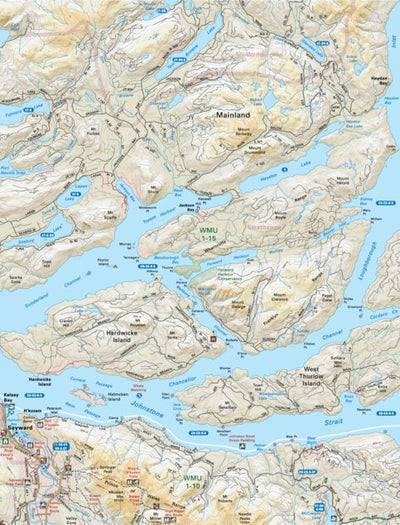 VIBC50 Sayward - Vancouver Island BC Topo Preview 1