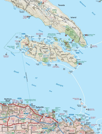 VIBC28 Parksville - Vancouver Island BC Topo Preview 1