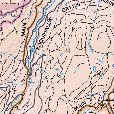 VIBC34 Mount Washington - Vancouver Island BC Topo Preview 2