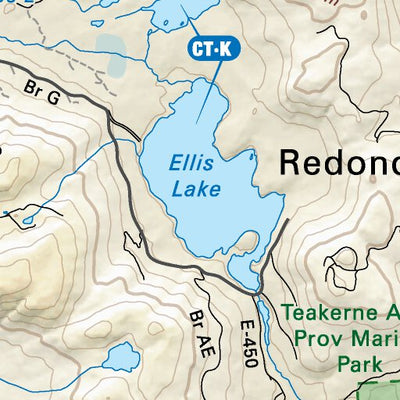 VIBC43 Cortes Island - Vancouver Island BC Topo Preview 3