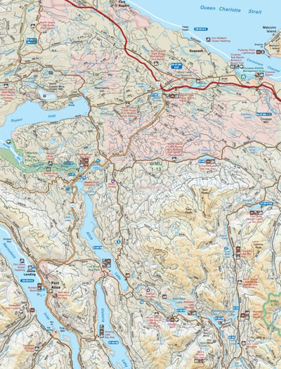 VIBC46 Port Alice - Vancouver Island BC Topo Preview 1