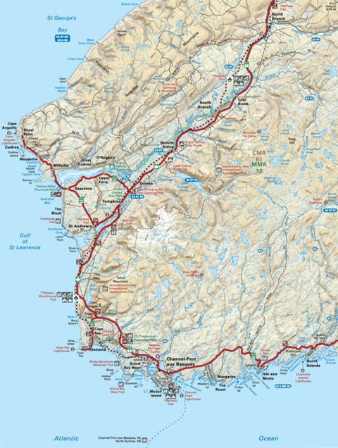 NLNL07 Channel-Port aux Basques Newfoundland and Labrador Topo Preview 1