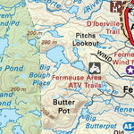 NLNL06 Chance Cove Newfoundland and Labrador Topo Preview 3