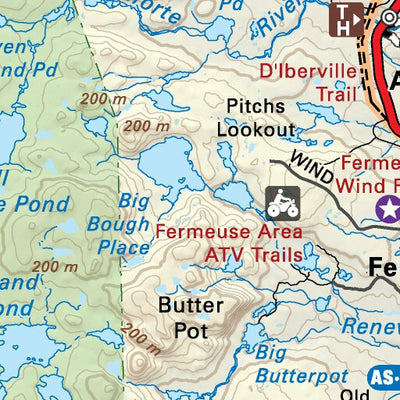 NLNL06 Chance Cove Newfoundland and Labrador Topo Preview 3