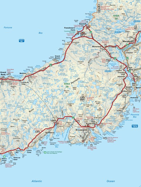 NLNL02 Marystown Newfoundland and Labrador Topo Preview 1