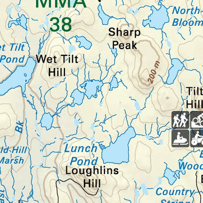 NLNL02 Marystown Newfoundland and Labrador Topo Preview 2
