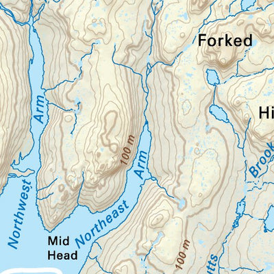 NLNL09 Burgeo Newfoundland and Labrador Topo Preview 2