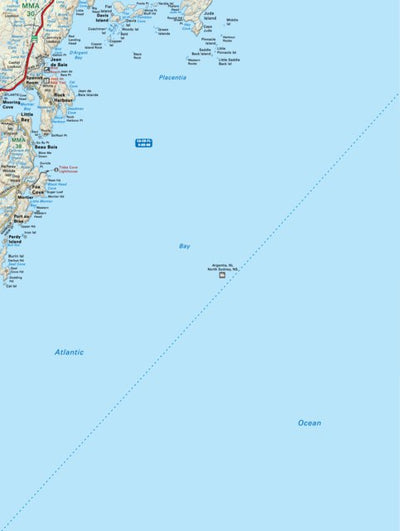 NLNL03 Rock Harbour Newfoundland and Labrador Topo Preview 1