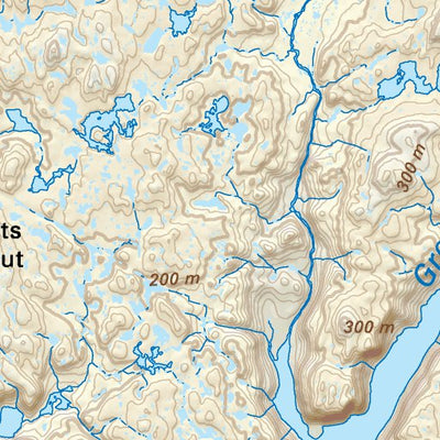 NLNL10 Ramea Newfoundland and Labrador Topo Preview 3