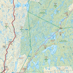 NLNL24 Kaegudeck Lake Newfoundland and Labrador Topo Preview 1