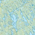 NLNL24 Kaegudeck Lake Newfoundland and Labrador Topo Preview 2