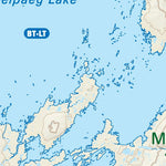 NLNL22 Meelpaeg Lake Newfoundland and Labrador Topo Preview 2